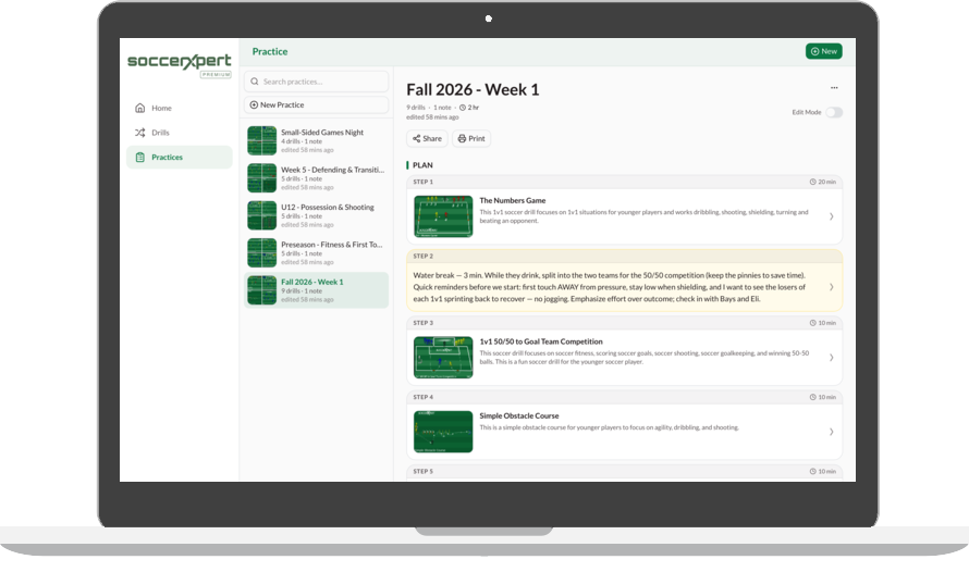 SoccerXpert Web App